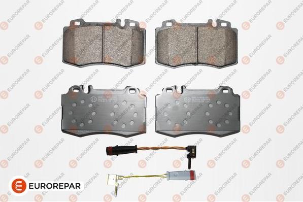 EUROREPAR 1623060980 - Комплект гальмівних накладок, дискове гальмо autodetail.com.ua