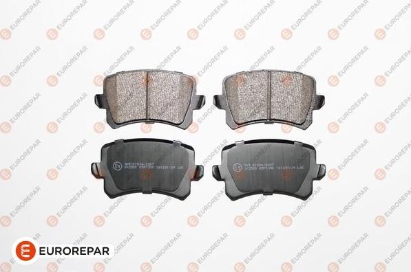 EUROREPAR 1623062680 - Комплект гальмівних накладок, дискове гальмо autodetail.com.ua