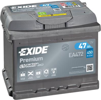 Exide EA472 - Стартерний акумулятор autodetail.com.ua