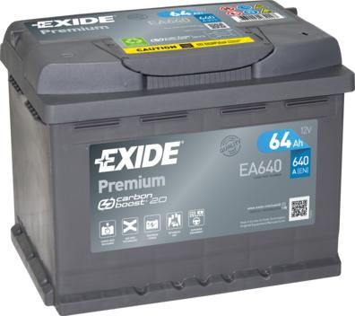 Exide EA640 - Стартерний акумулятор autodetail.com.ua