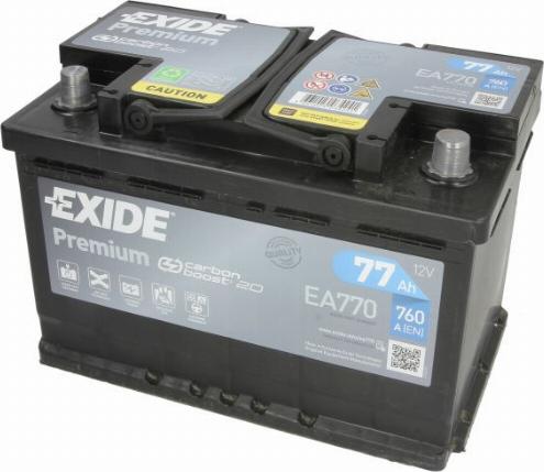 Exide EA770 - Стартерний акумулятор autodetail.com.ua
