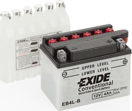 Exide EB4LB - Стартерний акумулятор autodetail.com.ua