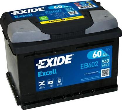 Exide EB602 - Стартерний акумулятор autodetail.com.ua