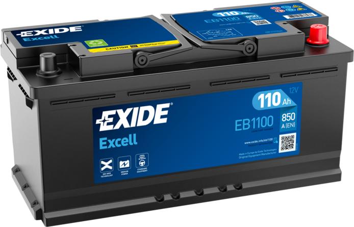 Exide EB1100 - Стартерний акумулятор autodetail.com.ua