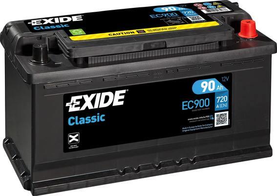Exide EC900 - Стартерний акумулятор autodetail.com.ua