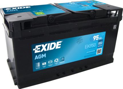 Exide EK950 - Стартерний акумулятор autodetail.com.ua