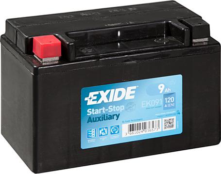 Exide EK091 - Стартерний акумулятор autodetail.com.ua