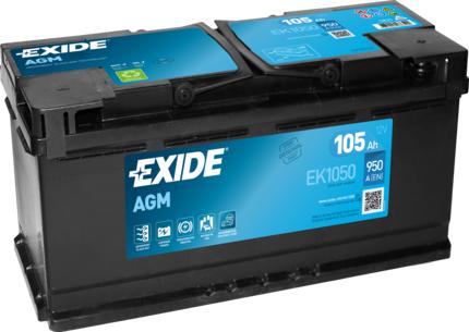 Exide EK1050 - Стартерний акумулятор autodetail.com.ua
