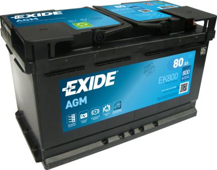 Exide EK800 - Стартерний акумулятор autodetail.com.ua