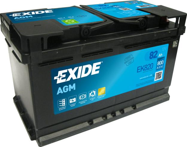 Exide EK820 - Стартерний акумулятор autodetail.com.ua
