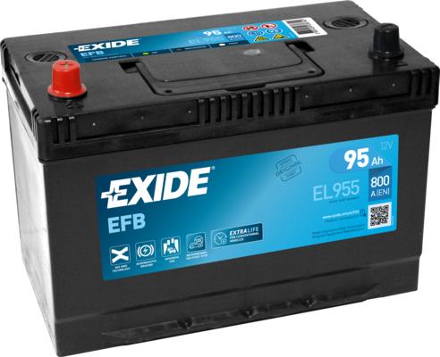 Exide EL955 - Стартерний акумулятор autodetail.com.ua