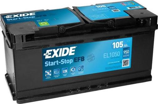 Exide EL1050 - Стартерний акумулятор autodetail.com.ua