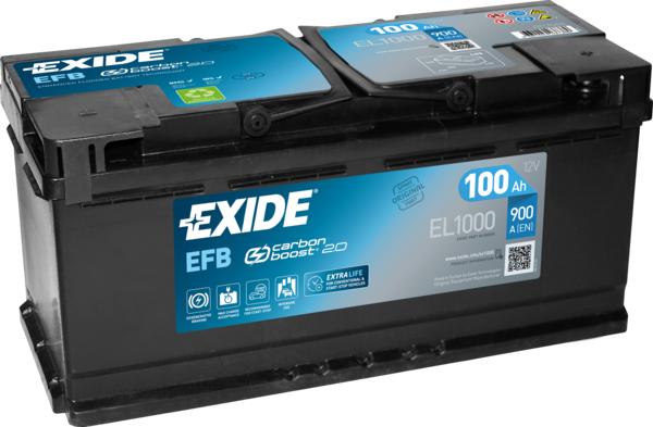 Exide EL1000 - Стартерний акумулятор autodetail.com.ua