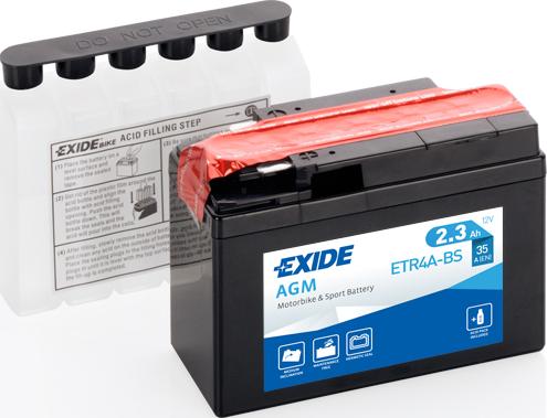 Exide ETR4ABS - Стартерний акумулятор autodetail.com.ua