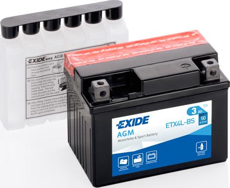 Exide ETX4LBS - Стартерний акумулятор autodetail.com.ua