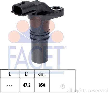 FACET 9.0645 - Імпульсний датчик, колінчатий вал autodetail.com.ua