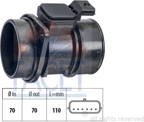 FACET 10.1364 - Витратомір повітря autodetail.com.ua