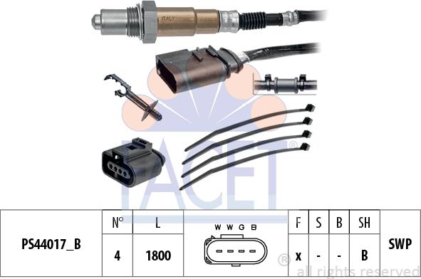 FACET 10.8247 - Кисневий датчик autodetail.com.ua