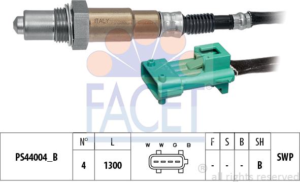FACET 10.8222 - Кисневий датчик autodetail.com.ua