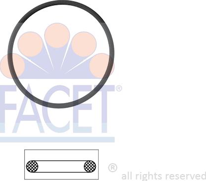 FACET 7.9688 - Ущільнення, термостат autodetail.com.ua