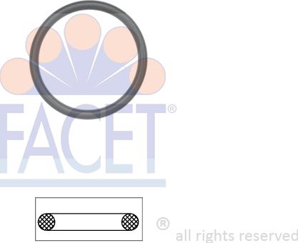 FACET 7.9648 - Ущільнення, термостат autodetail.com.ua