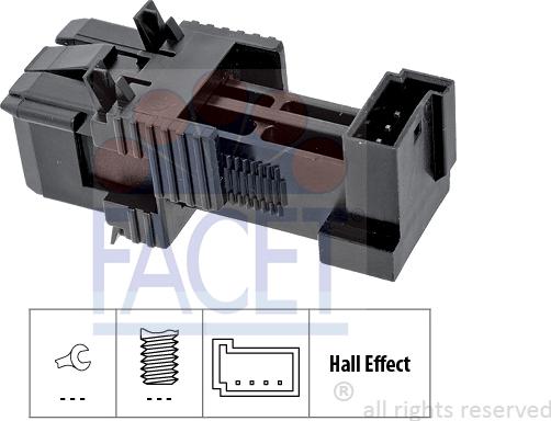 FACET 7.1215 - Перемикач стоп-сигналу autodetail.com.ua