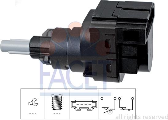 FACET 7.1228 - Перемикач стоп-сигналу autodetail.com.ua
