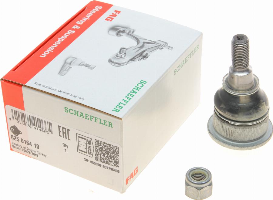 FAG 825 0164 10 - Нижній/верхній кульовий шарнір autodetail.com.ua