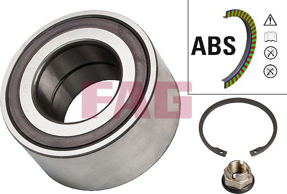 FAG 713 6311 10 - Комплект колісних підшипників autodetail.com.ua