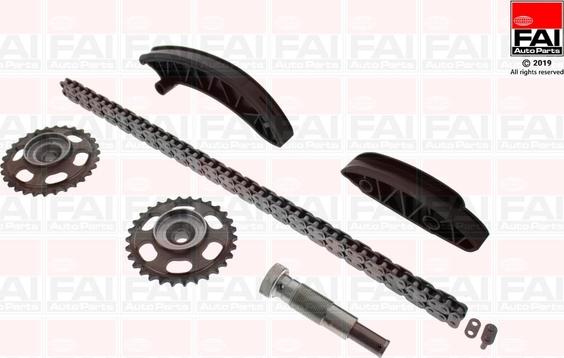 FAI AutoParts TCK227NG - Комплект ланцюгів привода autodetail.com.ua