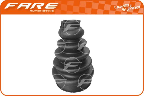 FARE SA 9661 - Гофрований кожух, приводний вал autodetail.com.ua