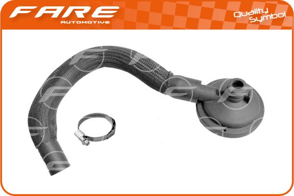 FARE SA 9388 - Шланг подачі наддувального повітря autodetail.com.ua