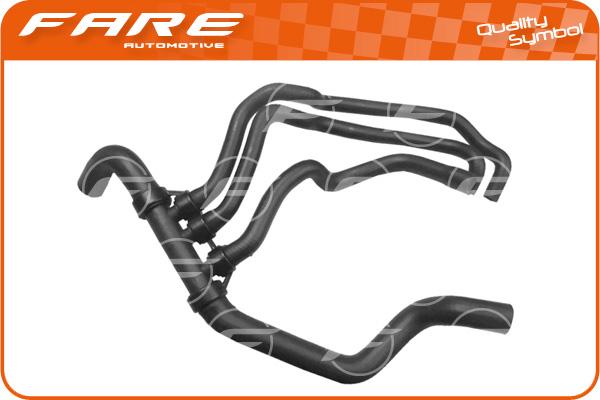 FARE SA 9293 - Шланг радіатора autodetail.com.ua