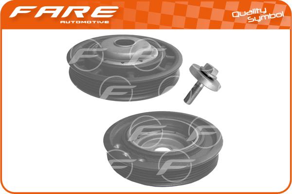 FARE SA 4162C - Шків, колінчатий вал autodetail.com.ua