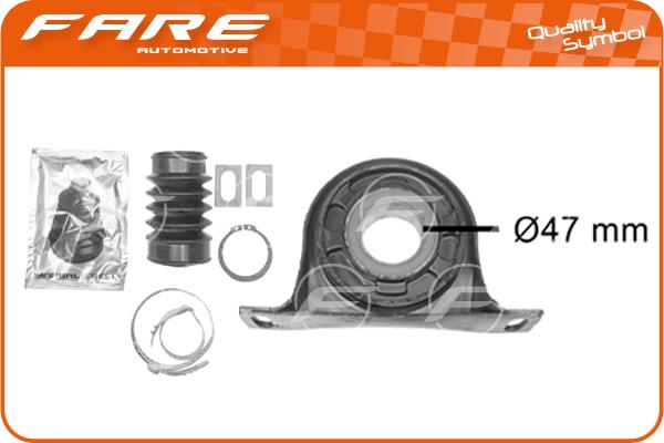 FARE SA 10918 - Опора, карданний вал autodetail.com.ua