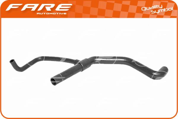 FARE SA 11086 - Шланг радіатора autodetail.com.ua