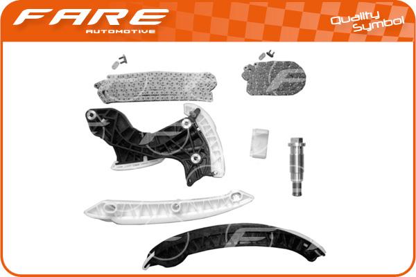 FARE SA 13848 - Комплект ланцюгів привода autodetail.com.ua