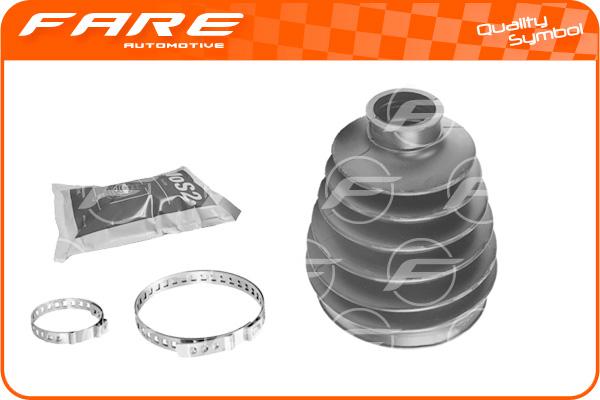 FARE SA K14544 - Гофрований кожух, приводний вал autodetail.com.ua
