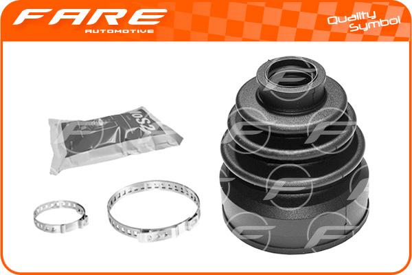 FARE SA K15748 - Гофрований кожух, приводний вал autodetail.com.ua