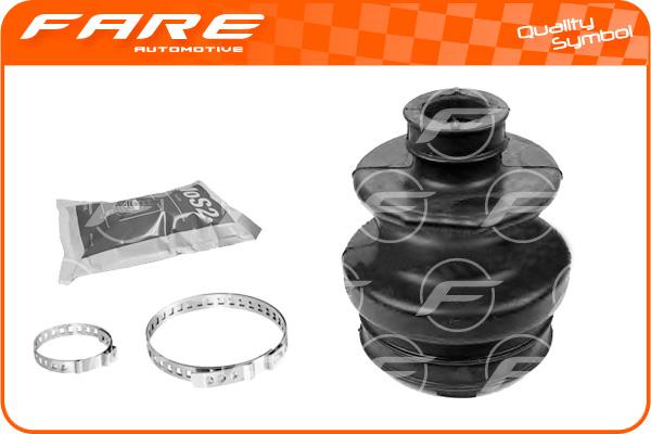 FARE SA K11831 - Гофрований кожух, приводний вал autodetail.com.ua
