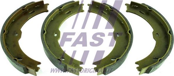 Fast FT30036 - Комплект гальмівних колодок autodetail.com.ua