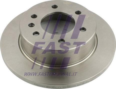 Fast FT31529 - Гальмівний диск autodetail.com.ua