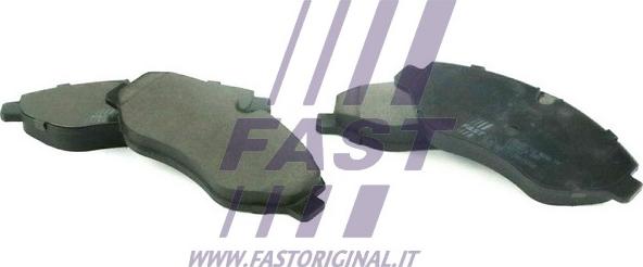 Fast FT29019 - Комплект гальмівних накладок, дискове гальмо autodetail.com.ua
