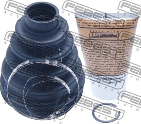 Febest 0115-GRJ150T - Гофрований кожух, приводний вал autodetail.com.ua