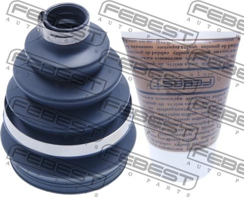 Febest 0117P-ACV30 - Гофрований кожух, приводний вал autodetail.com.ua