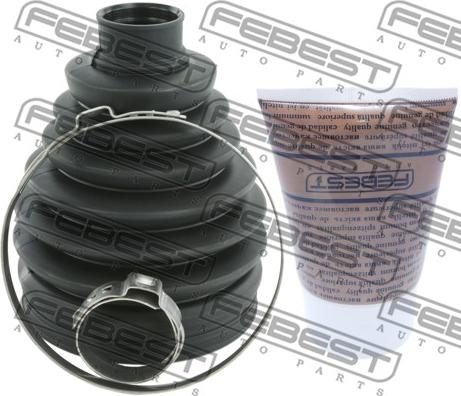 Febest 0217P-B30 - Гофрований кожух, приводний вал autodetail.com.ua