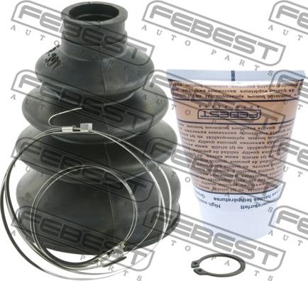 Febest 1915-E60T - Гофрований кожух, приводний вал autodetail.com.ua