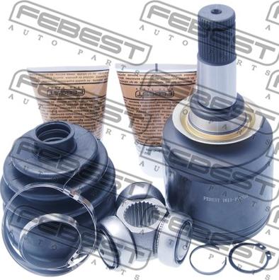 Febest 1611-164FLH - Комплект шарнірів, приводний вал autodetail.com.ua
