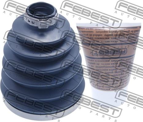 Febest 1617P-164S - Гофрований кожух, приводний вал autodetail.com.ua