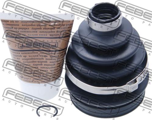 Febest 1617P-203 - Гофрований кожух, приводний вал autodetail.com.ua